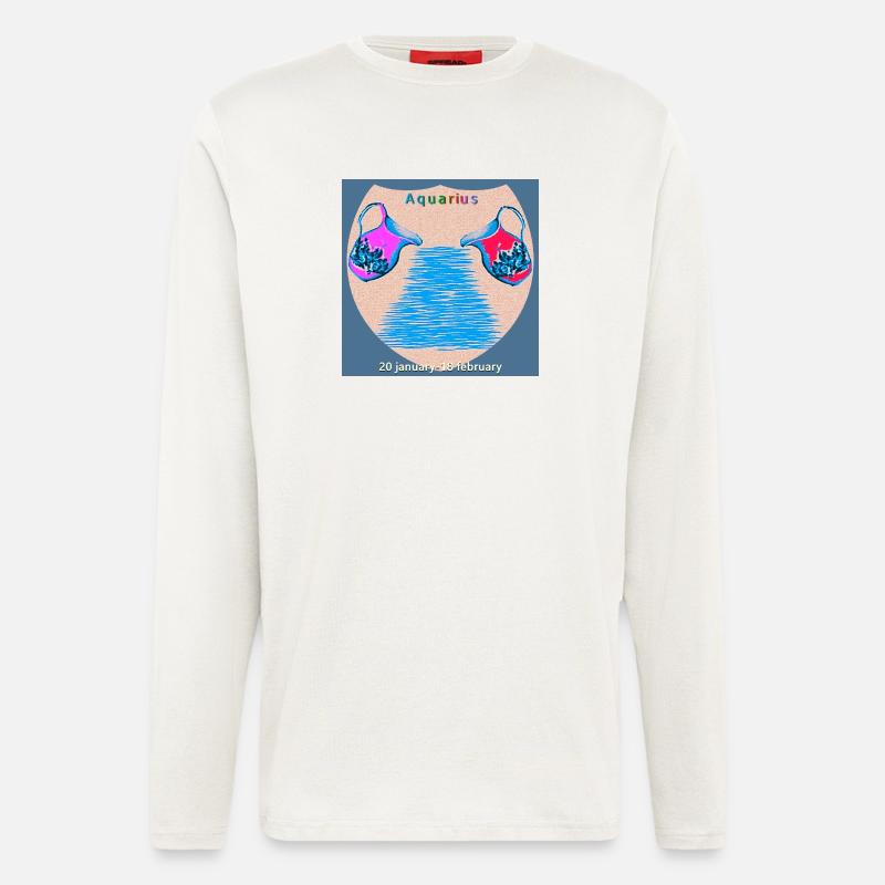 Wassermann - Langarmshirt - made by SPREAD - OFF WHITE