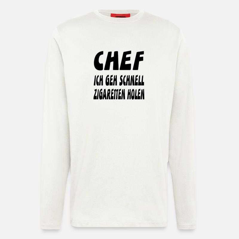 Chef - Langarmshirt - made by SPREAD - OFF WHITE