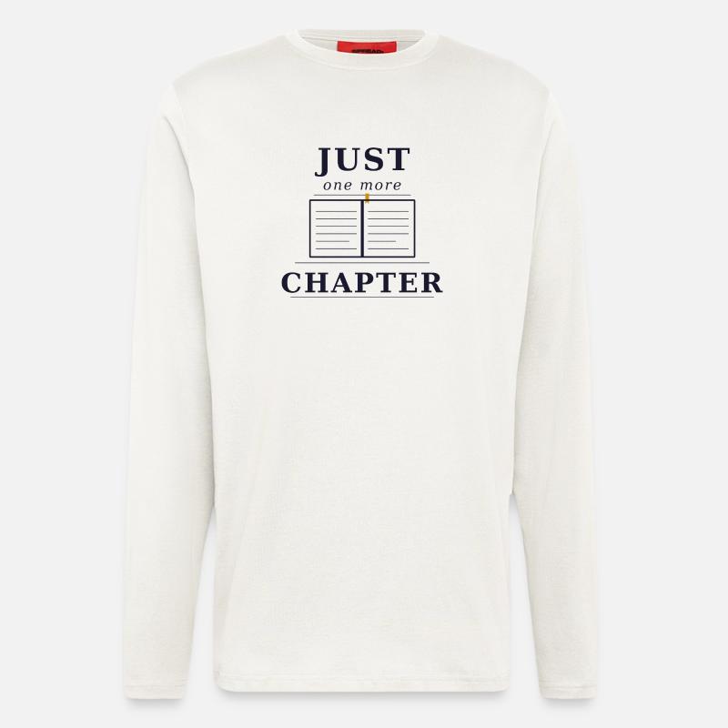 Just one more Chapter - Longsleeve - made by SPREAD - OFF WHITE