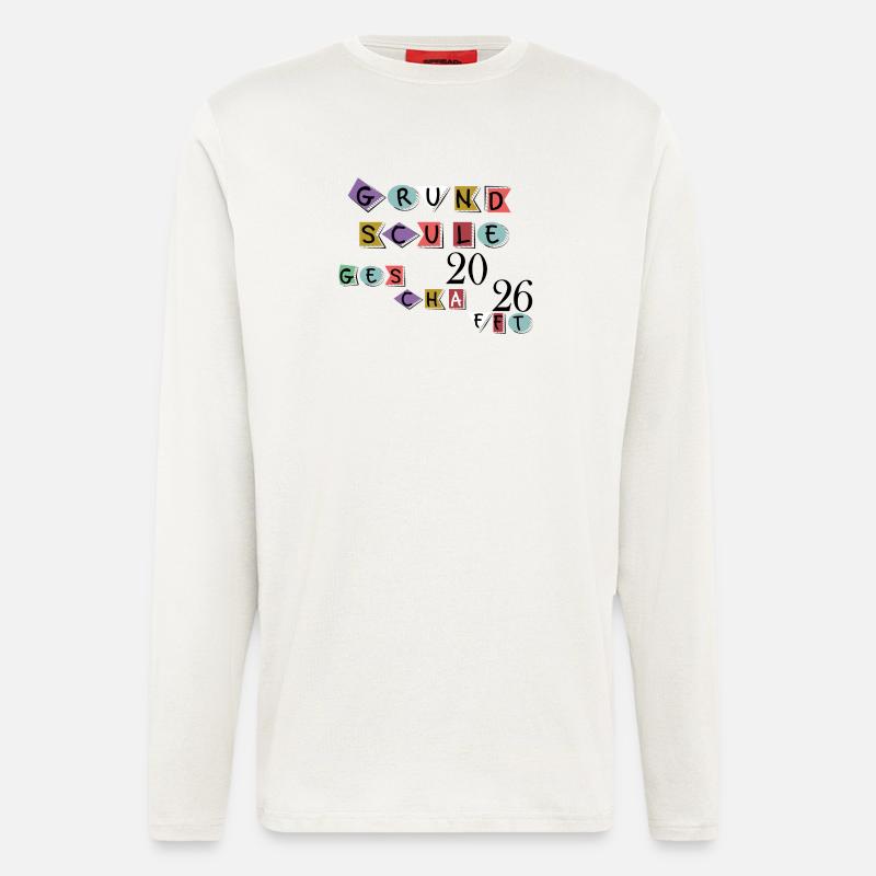 Primary school completed - Longsleeve - made by SPREAD  - OFF WHITE