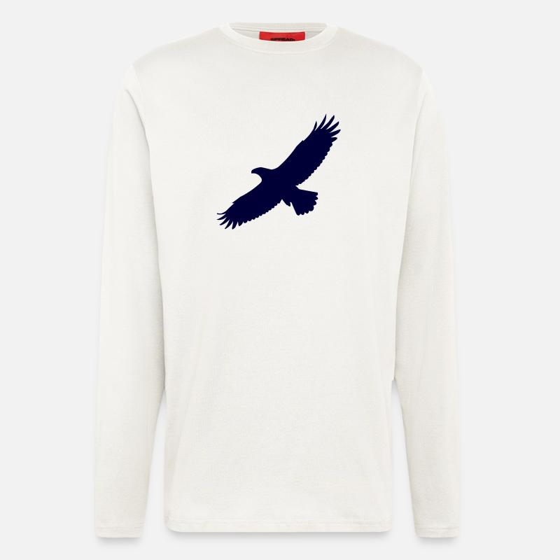 Eagle - Longsleeve - made by SPREAD  - OFF WHITE
