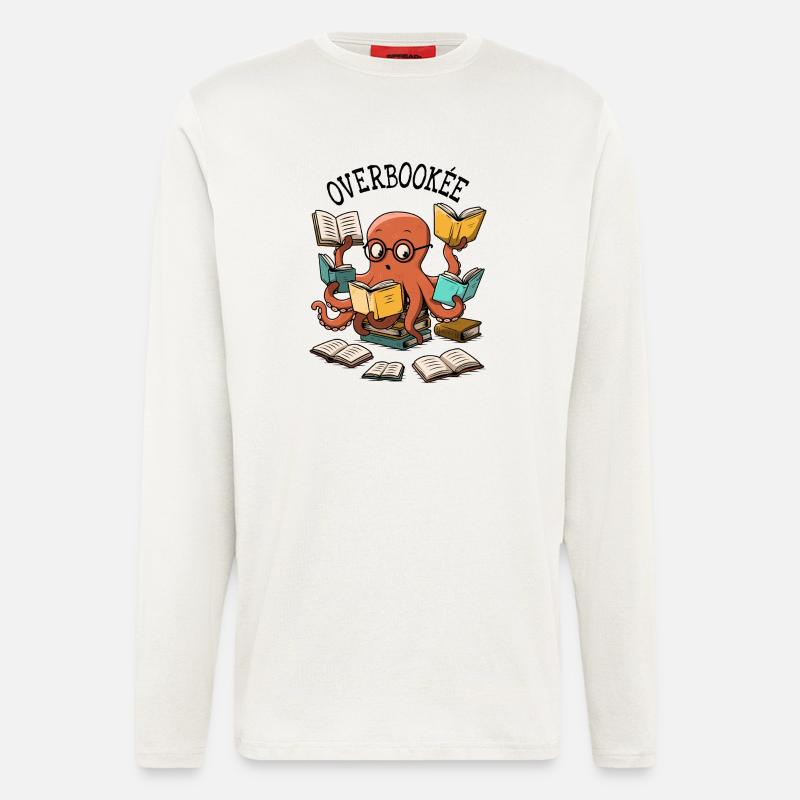 overbooked - Longsleeve - made by SPREAD  - OFF WHITE
