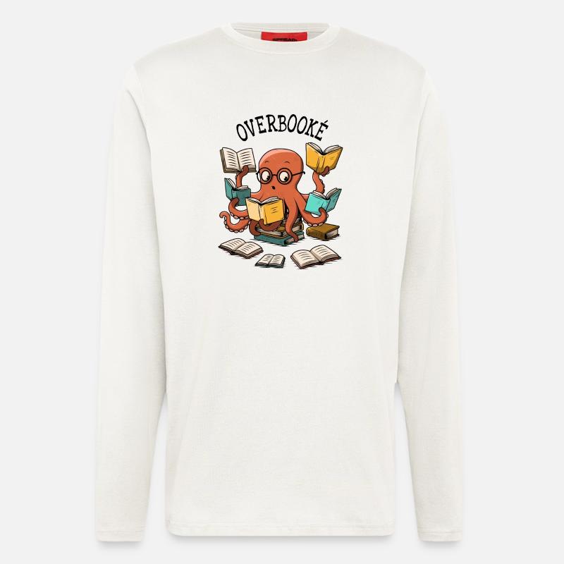 Überbucht - Langarmshirt - made by SPREAD - OFF WHITE
