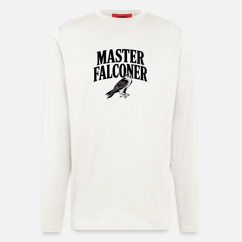 Master Falconer - Longsleeve - made by SPREAD  - OFF WHITE
