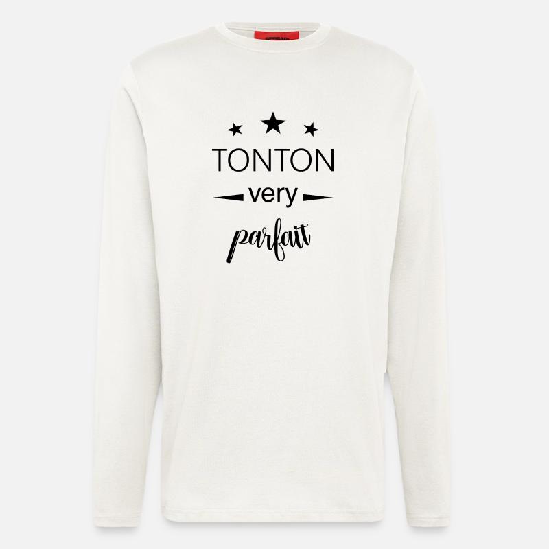 Perfect Uncle / Uncle Gift - Longsleeve - made by SPREAD  - OFF WHITE