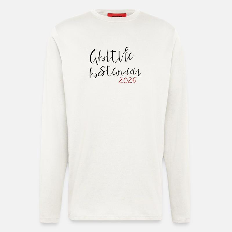 Abitur passed - Longsleeve - made by SPREAD  - OFF WHITE