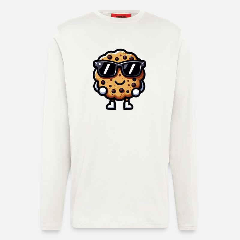 Cookie chic sunglasses - Longsleeve - made by SPREAD  - OFF WHITE