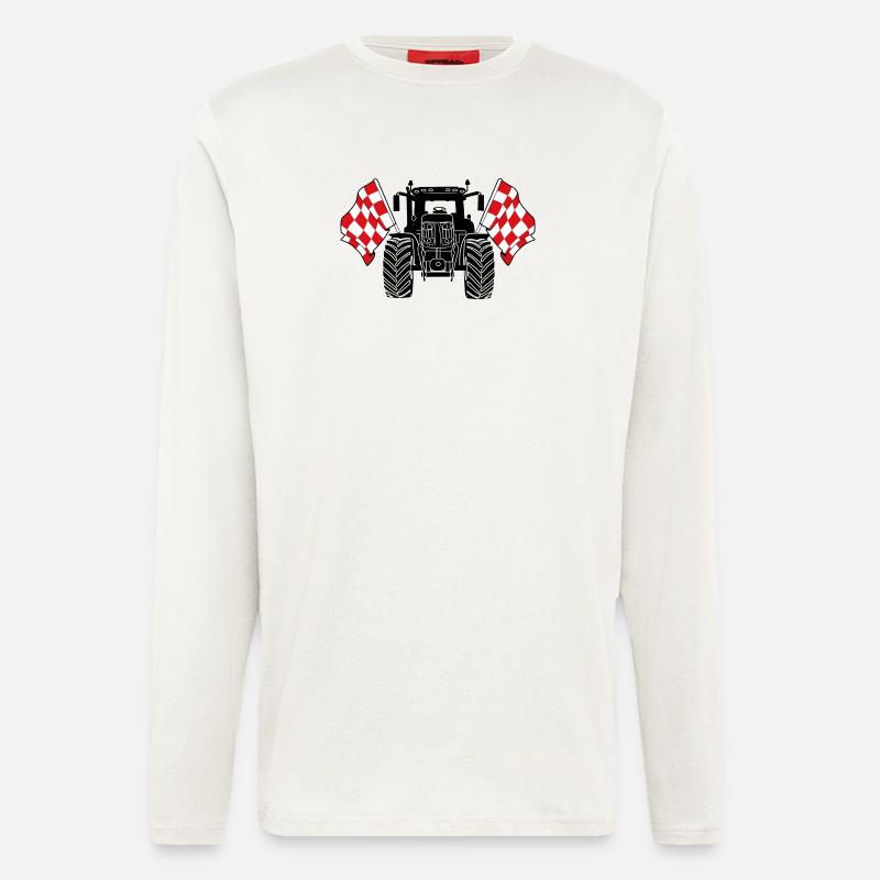 Brabant_Tractor_Pride - Longsleeve - made by SPREAD  - OFF WHITE