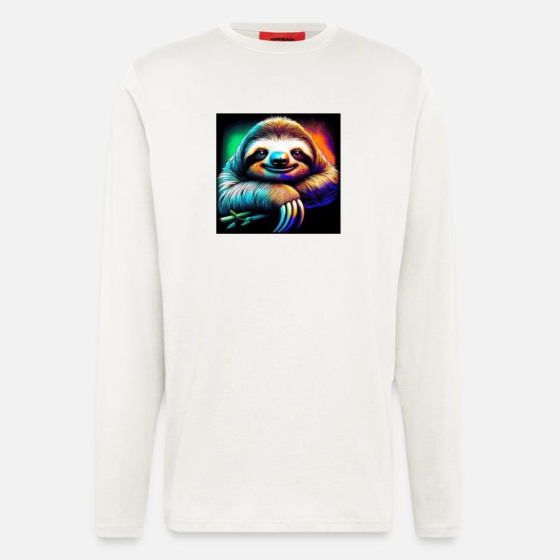 sloth - Longsleeve - made by SPREAD  - OFF WHITE