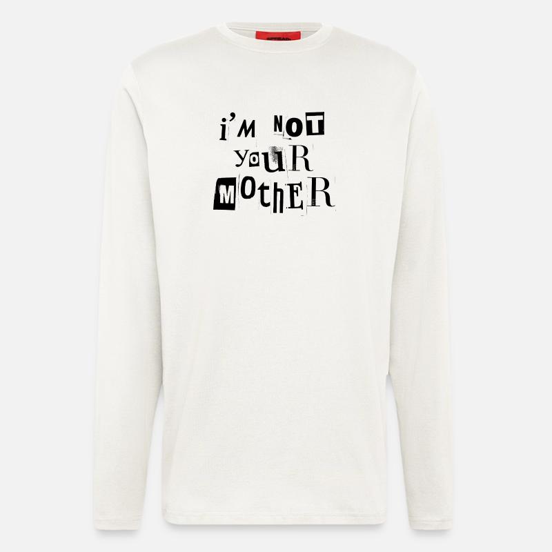 Where is Mum? - Longsleeve - made by SPREAD - OFF WHITE