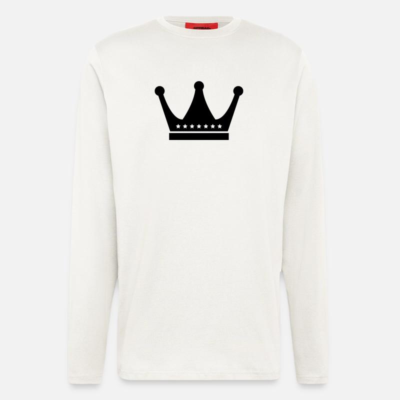 Krone - Langarmshirt - made by SPREAD  - OFF WHITE