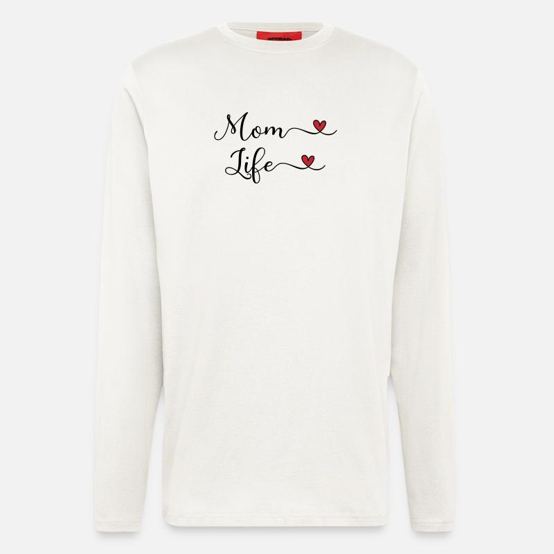 Mom Life - Langarmshirt - made by SPREAD  - OFF WHITE