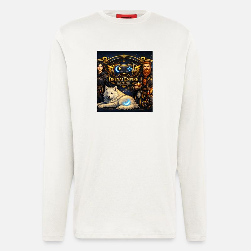 Gaming Banner Tee - Longsleeve - made by SPREAD  - OFF WHITE