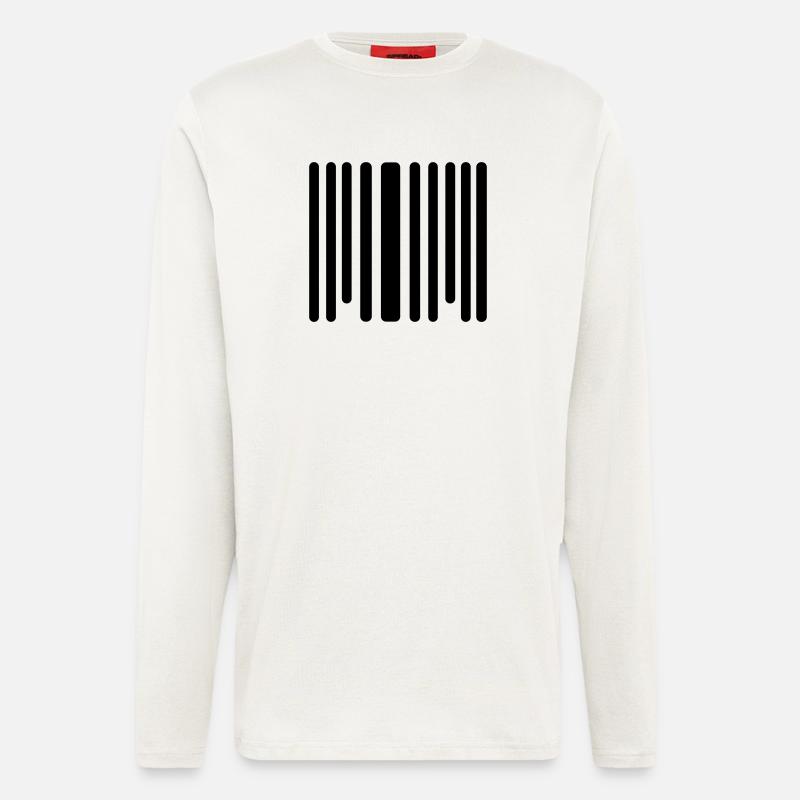 barcode - Longsleeve - made by SPREAD - OFF WHITE