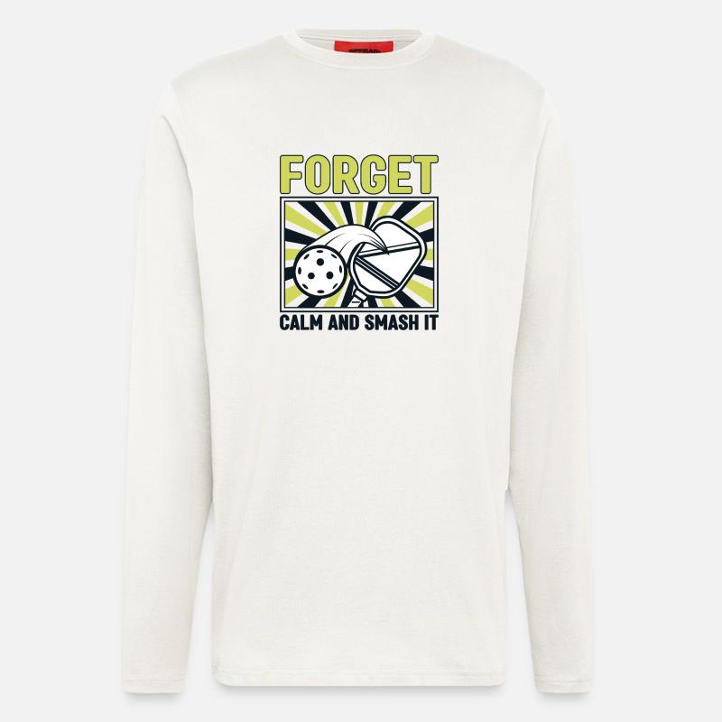 Forget silence – beat it! - Longsleeve - made by SPREAD - OFF WHITE