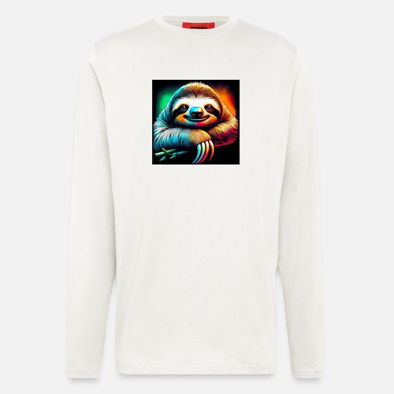 sloth - Longsleeve - made by SPREAD - OFF WHITE