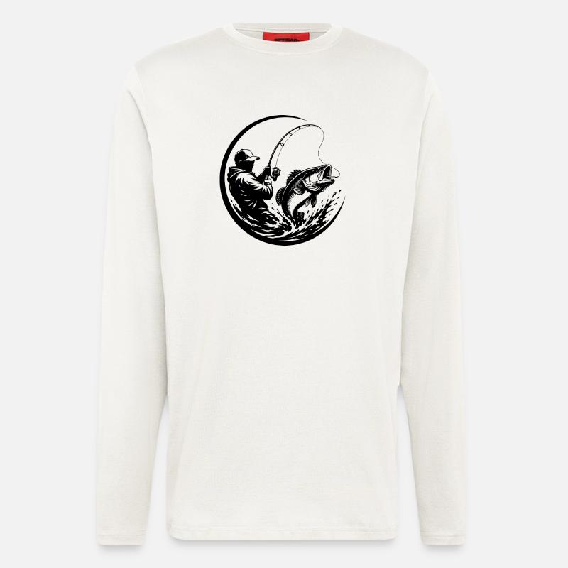 Angler - Longsleeve - made by SPREAD - OFF WHITE