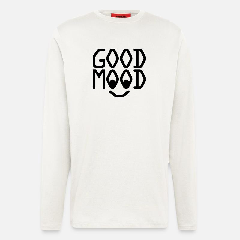 GOOD MOOD - Langarmshirt - made by SPREAD  - OFF WHITE