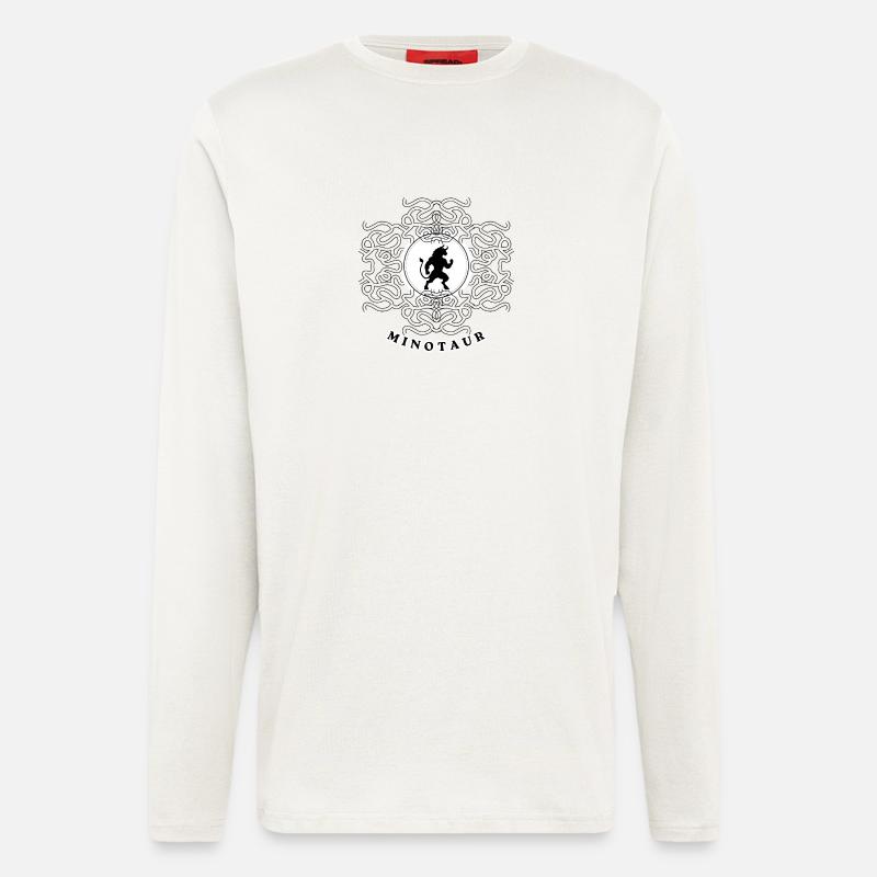 Minotaurus - Langarmshirt - made by SPREAD  - OFF WHITE