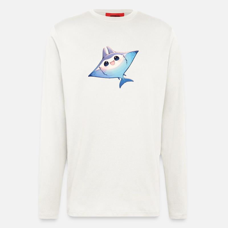 Rays Manta Rays - Longsleeve - made by SPREAD  - OFF WHITE