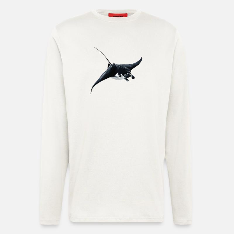Rays Manta Rays - Longsleeve - made by SPREAD - OFF WHITE