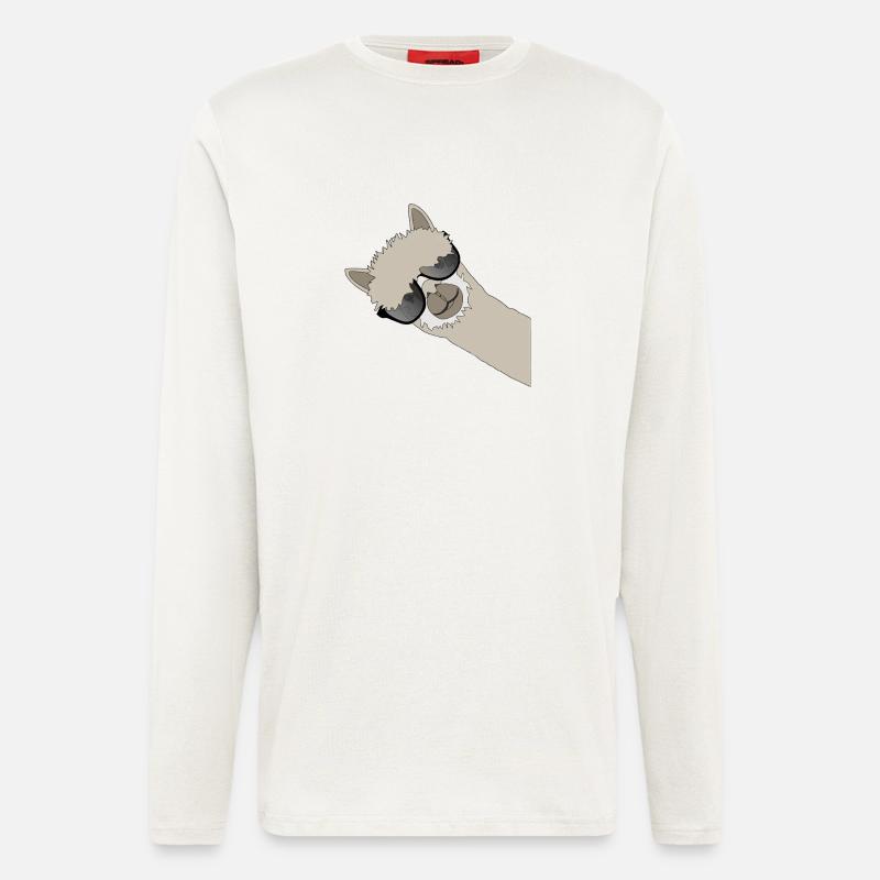 Alpaka - Langarmshirt - made by SPREAD  - OFF WHITE