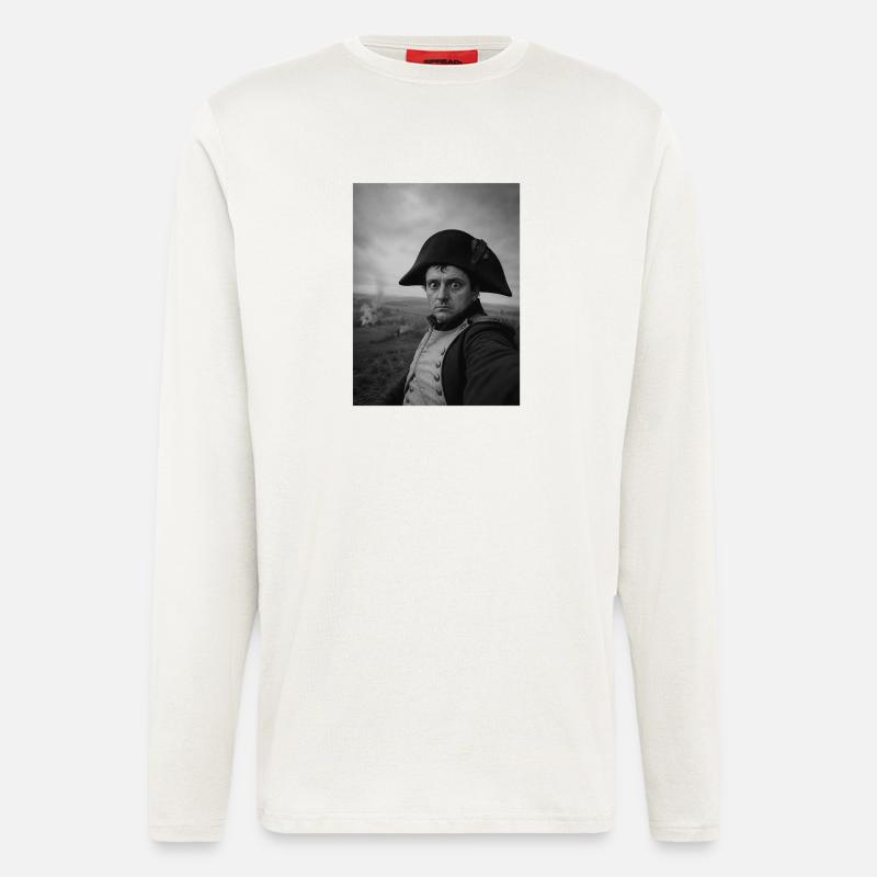 Napoleon Selfie - Longsleeve - made by SPREAD  - OFF WHITE