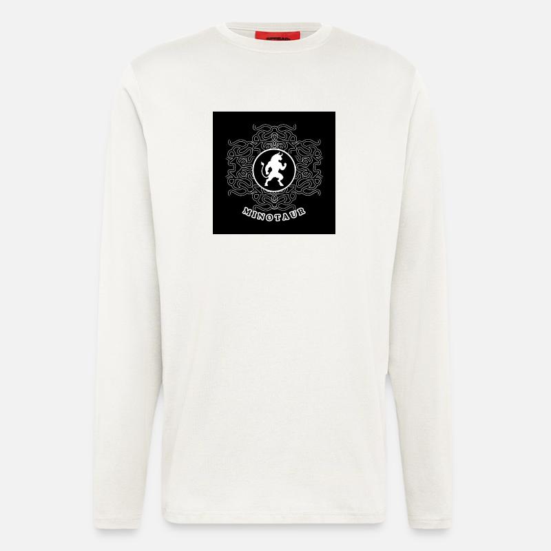 Minotaurus White - Langarmshirt - made by SPREAD - OFF WHITE