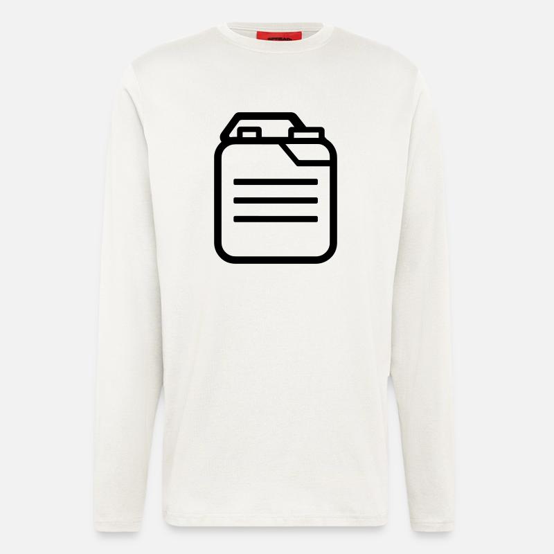 canister - Longsleeve - made by SPREAD  - OFF WHITE