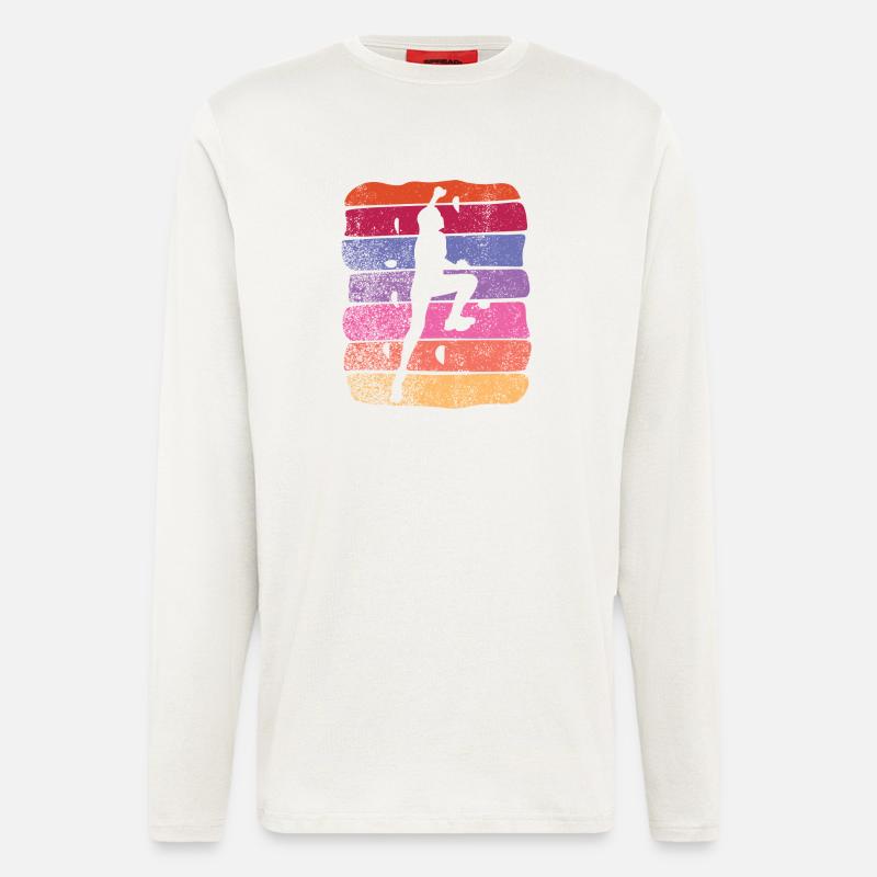 Boulderer Boulder Bouldern - Langarmshirt - made by SPREAD - OFF WHITE