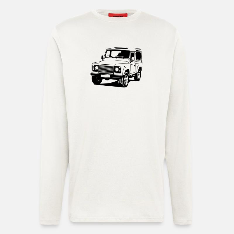 Defender - Longsleeve - made by SPREAD  - OFF WHITE