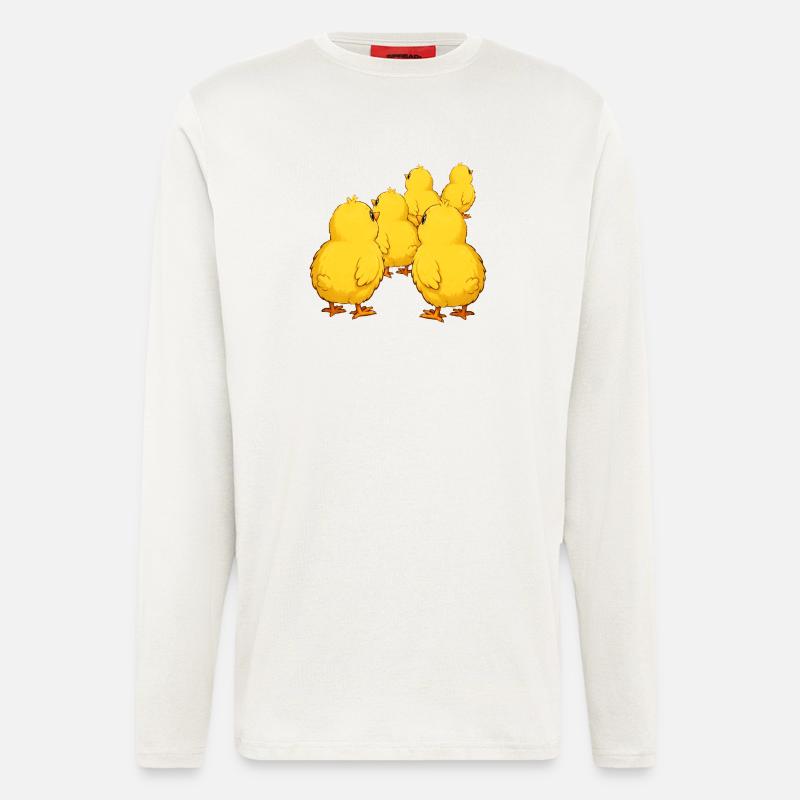 Kücken - Langarmshirt - made by SPREAD - OFF WHITE
