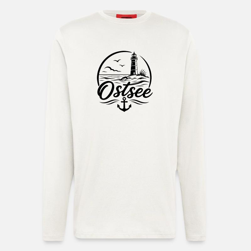 Ostsee - Langarmshirt - made by SPREAD - OFF WHITE