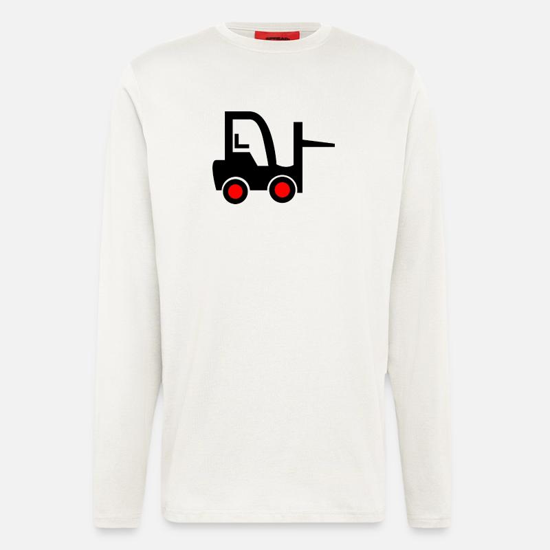 Gabelstapler - Langarmshirt - made by SPREAD - OFF WHITE