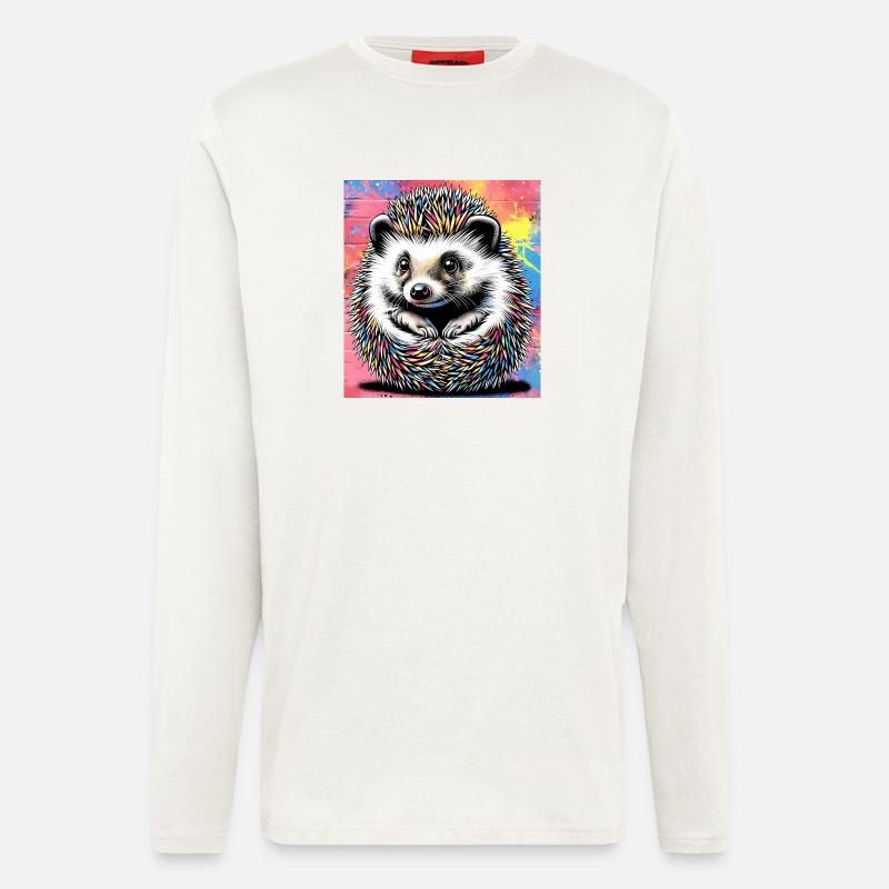 hedgehog - Longsleeve - made by SPREAD - OFF WHITE