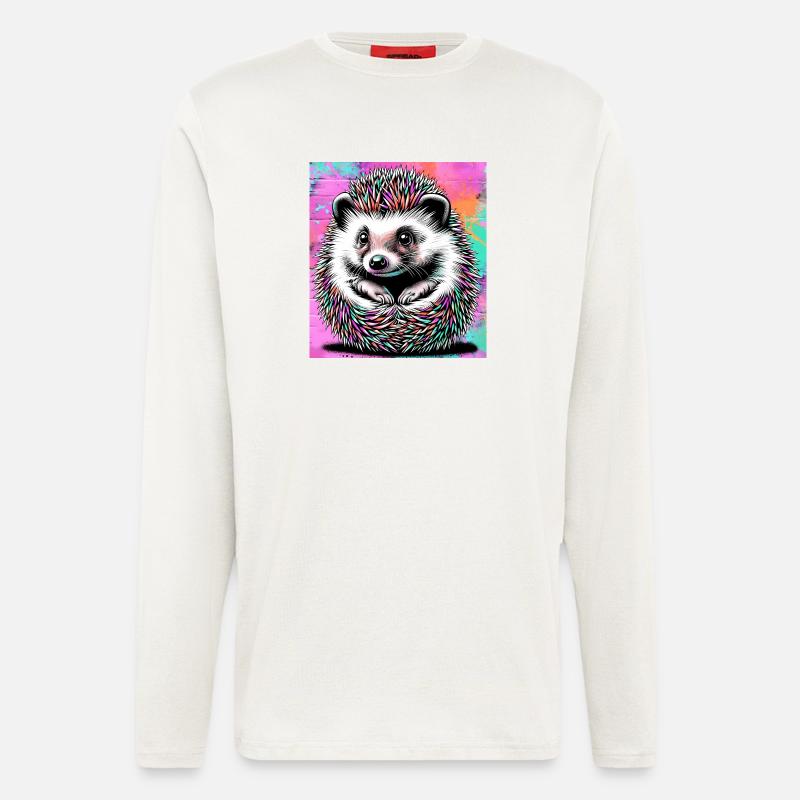 Igel - Langarmshirt - made by SPREAD  - OFF WHITE