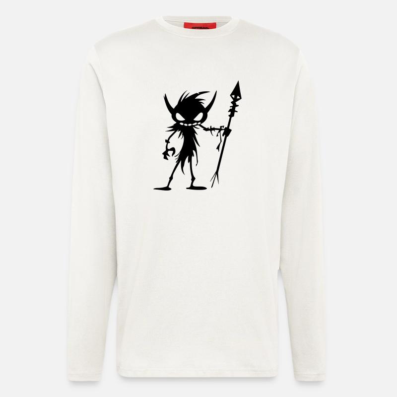 Goblin Ork - Langarmshirt - made by SPREAD  - OFF WHITE