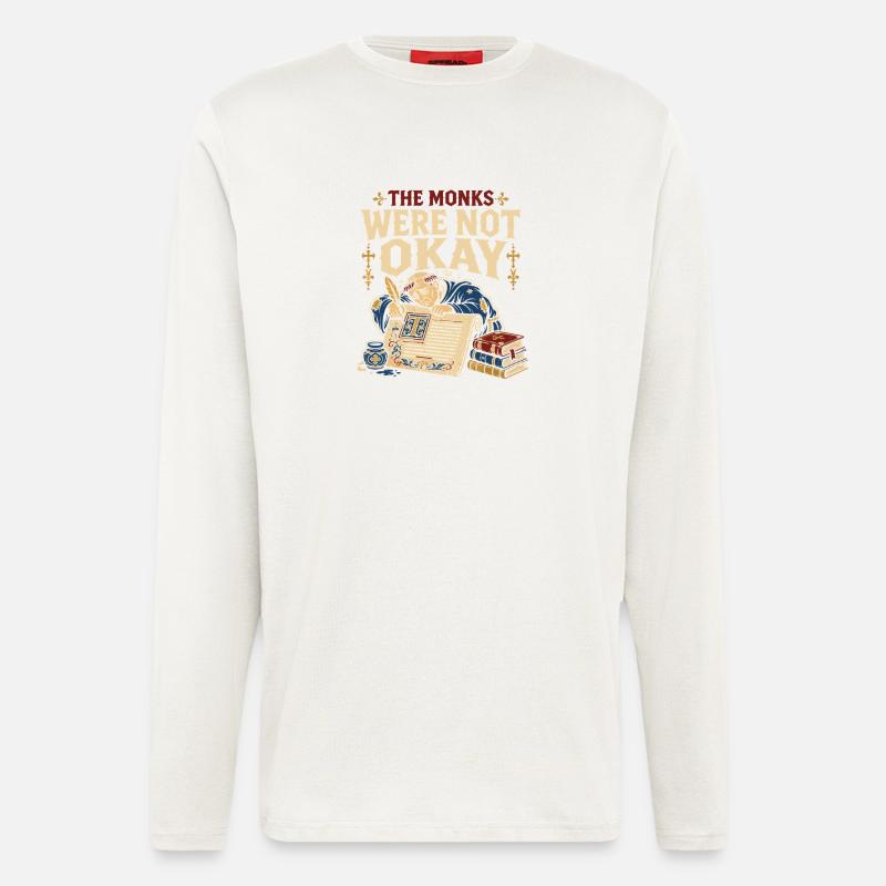 Medieval Marginalia. Strange - Longsleeve - made by SPREAD  - OFF WHITE