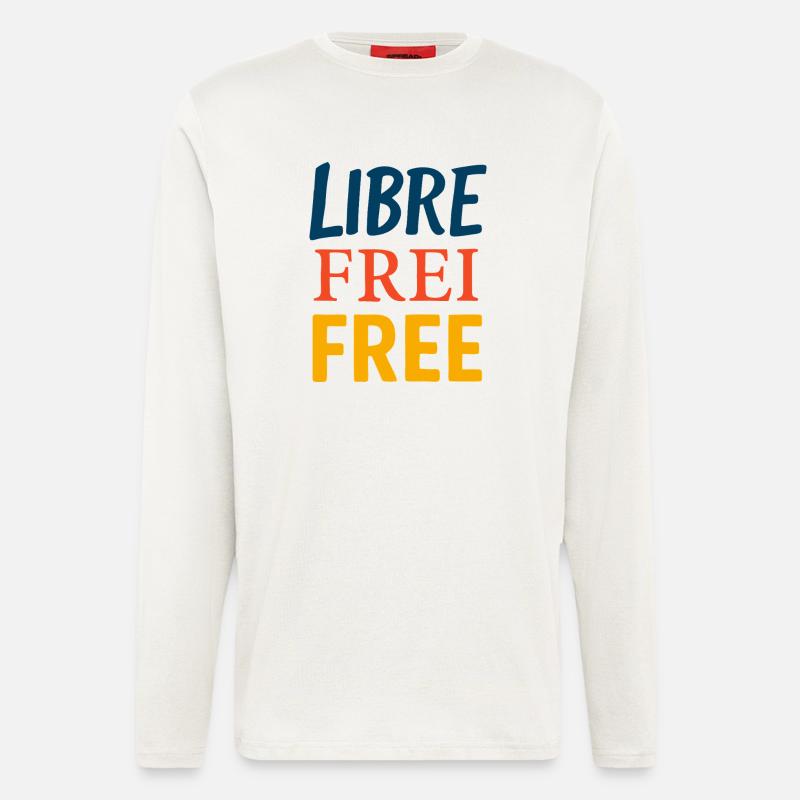 Libre - Longsleeve - made by SPREAD  - OFF WHITE