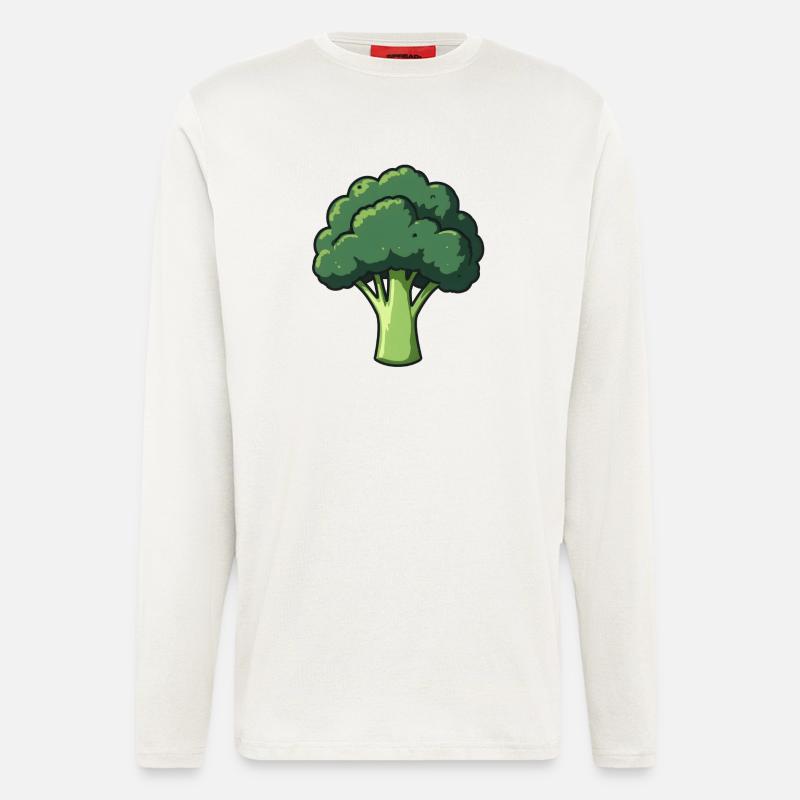 Broccoli - Longsleeve - made by SPREAD - OFF WHITE