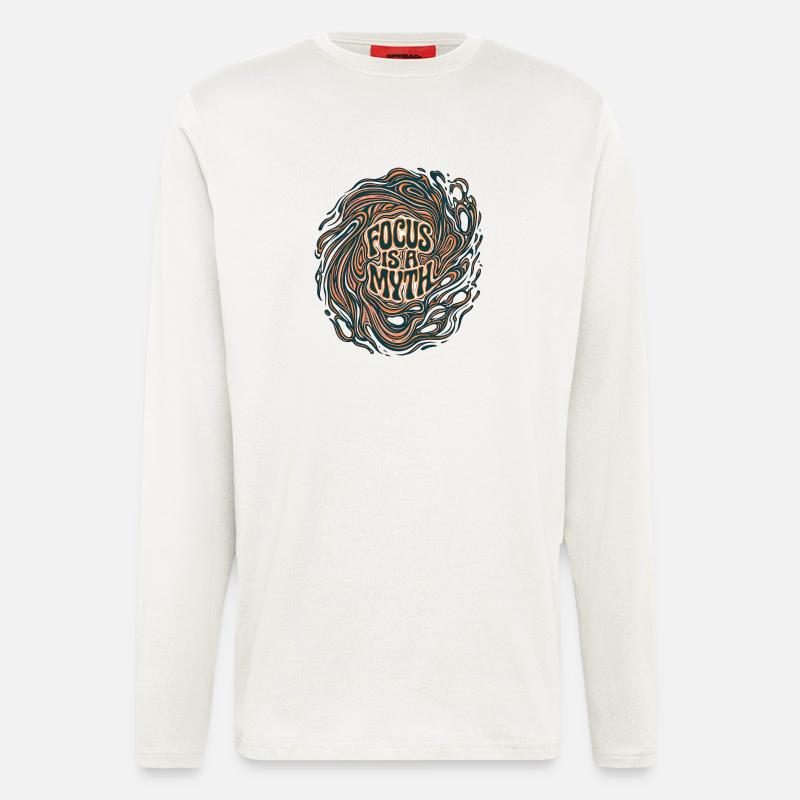 Myth Focus Optics - Langarmshirt - made by SPREAD - OFF WHITE
