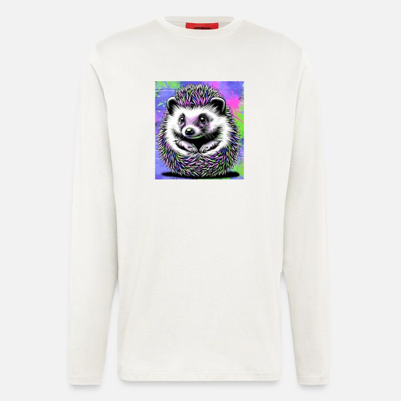 Igel - Langarmshirt - made by SPREAD  - OFF WHITE
