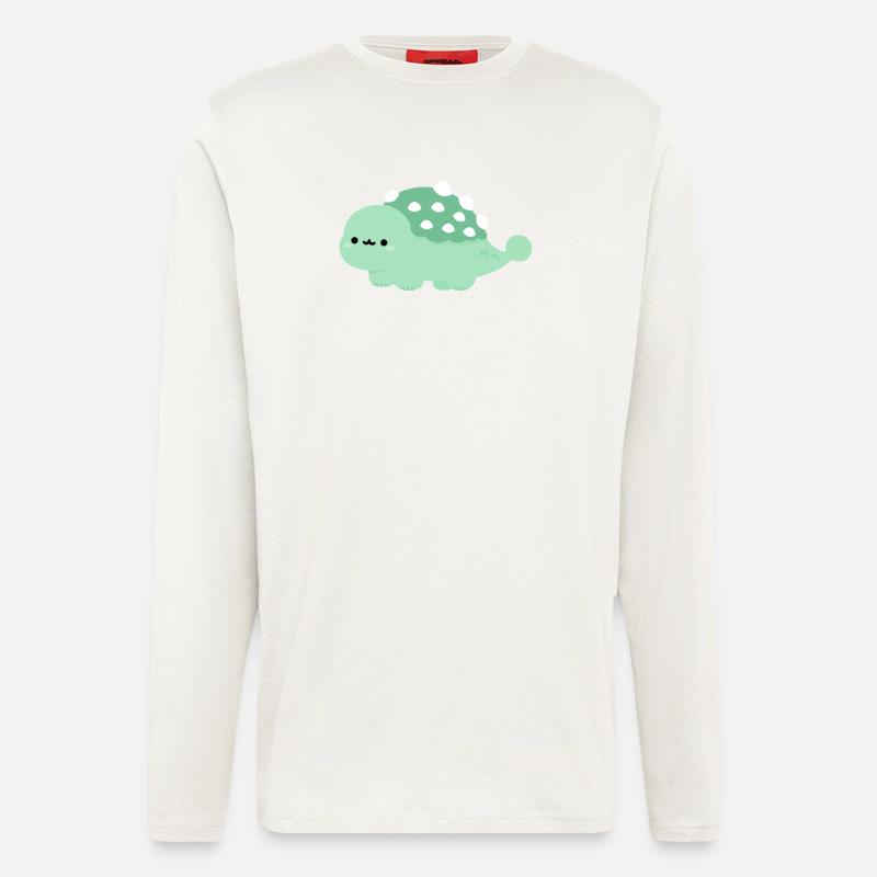 Ankylosaurus Annie - Longsleeve - made by SPREAD - OFF WHITE