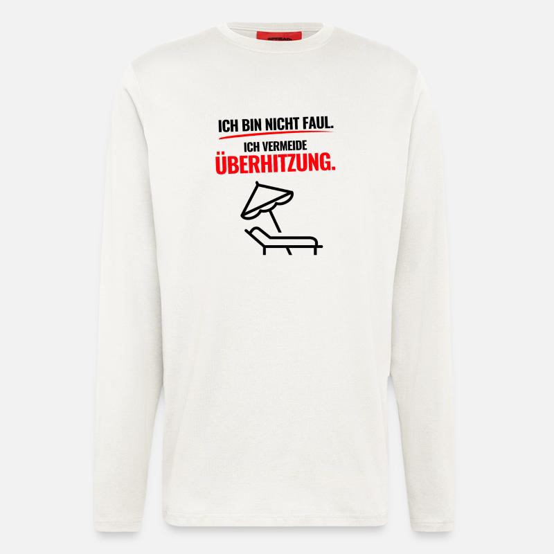 Überhitzung Aktiv - Langarmshirt - made by SPREAD - OFF WHITE