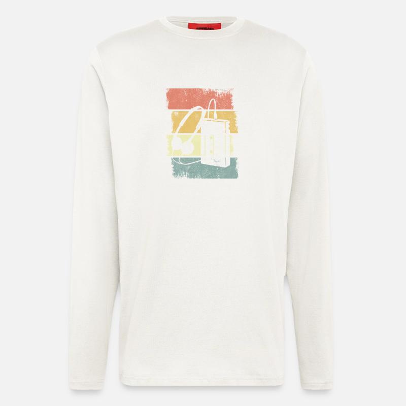Cassette Player Graphics - Longsleeve - made by SPREAD - OFF WHITE