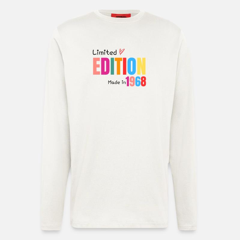 Limitierte Auflage Hergestellt 1968 - Langarmshirt - made by SPREAD  - OFF WHITE
