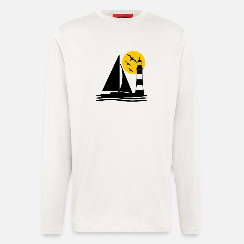 Segeln - Langarmshirt - made by SPREAD  - OFF WHITE