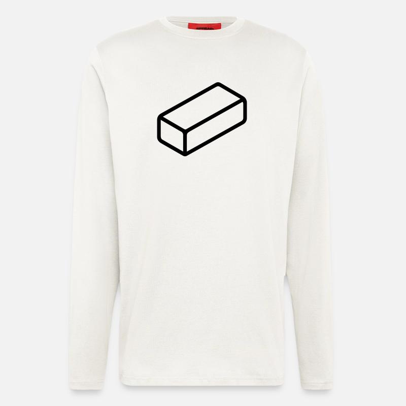 Ziegel - Langarmshirt - made by SPREAD  - OFF WHITE