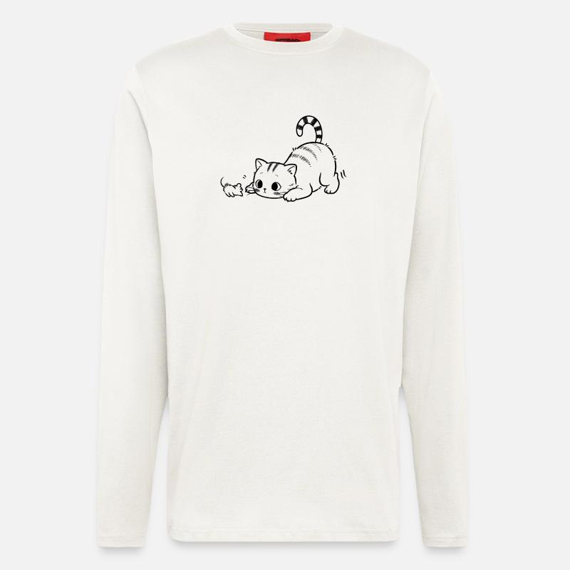 Pounce Mode Activated - Longsleeve - made by SPREAD  - OFF WHITE