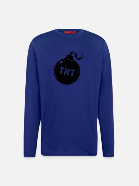 Bomb TNT Symbol - Longsleeve - made by SPREAD - OFF WHITE
